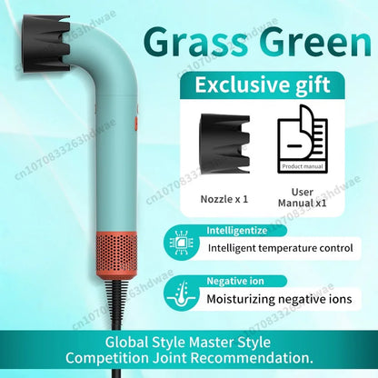 220V High-speed Professional Leafless Hair Dryer Negative Ion Scalp Care High Power Top Household Blower Salon Hairstyle Machine