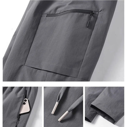 Winter Down Pants Men 90% White Duck Down Padded Warm Pants Snow Outdoor Waterproof Windproof Straight Thermal Puffer Trousers.