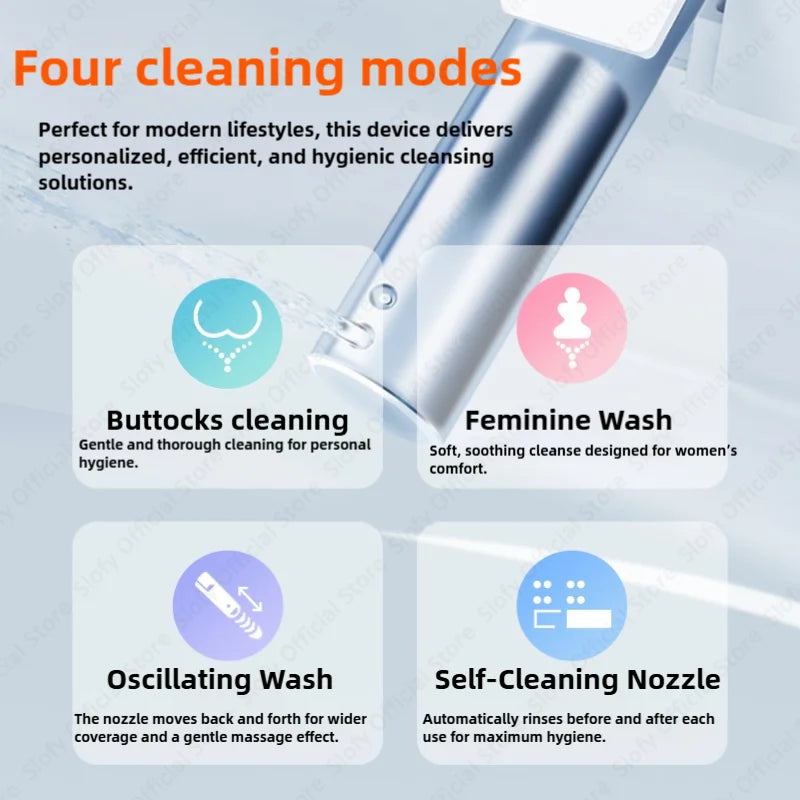 Intelligente Toilettenabdeckung, Bidet-Toilettensitz, Fernbedienung, LED-Anzeige, Nachtlicht, länglicher Lufttrockner, mehrere Sprühmodi, Toilettensitz