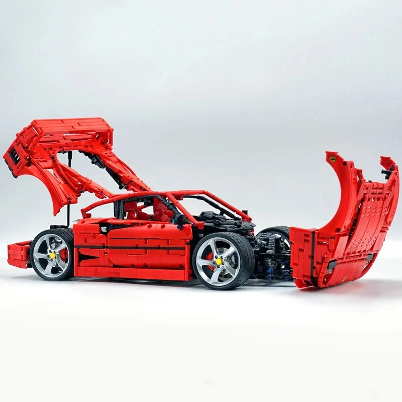 4026PCS Technical LOX Edition F40  Assembly MOC 140629 Building Block Car Supercar Model Adult High Difficulty Racing Toys.