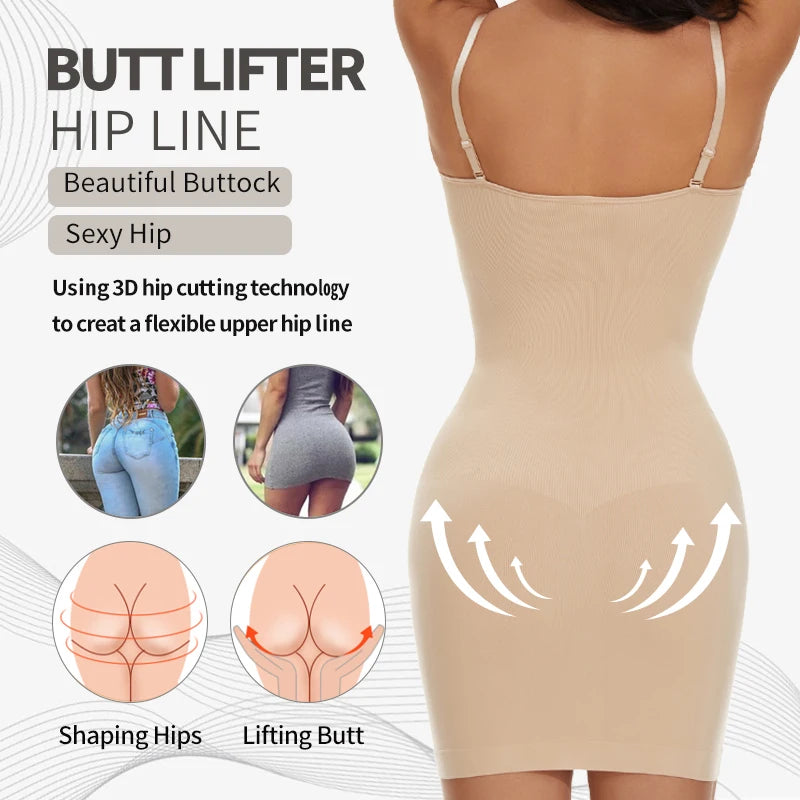 FITTOO Hosenträger Kleid Frauen Body Shaper Bauch-steuer Ärmellose Rock Abnehmen Taille Tops Weibliche Streetwear Sexy Weibliche Neue.