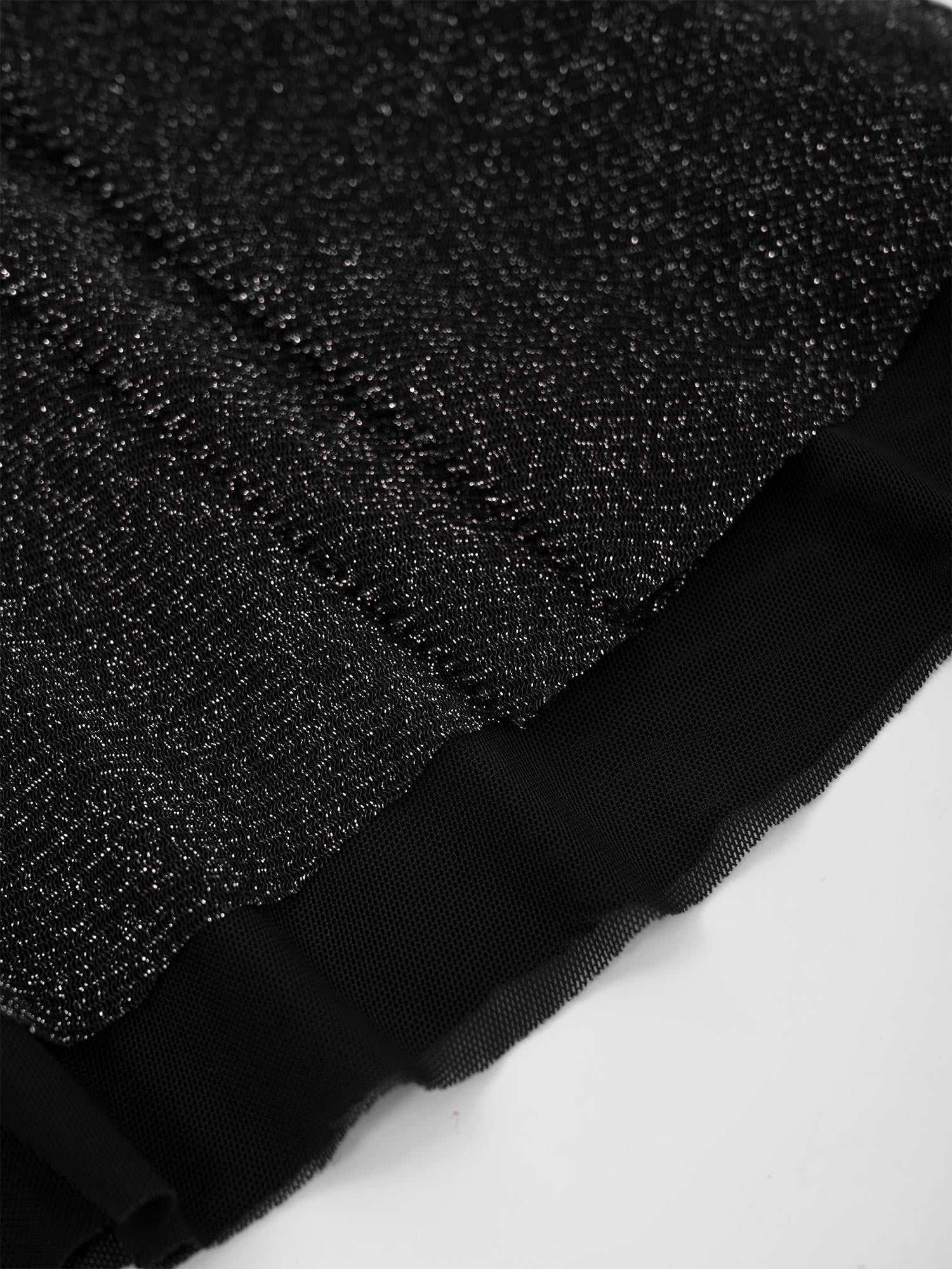 Kinder Mädchen Eiskunstlauf Kostüm Ballett lyrische Tanz gymnastik Trikot Kleid Langarm glänzend Mesh Performance Dance wear.