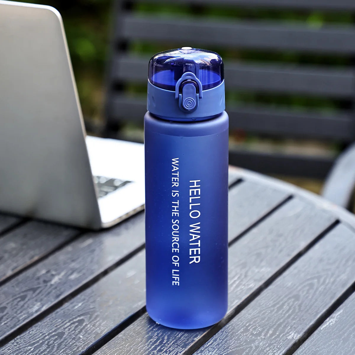 Portable Frosted Cup Reusable Large Capacity Student Outdoor Water Bottle Leak Proof Drinking Water Bottle Fitness Sports Kettle.