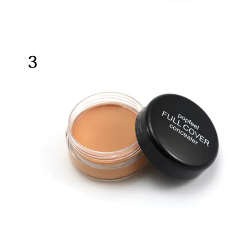 Hide Blemish Face Eye Lip Cream Concealer Makeup Foundation Professional Full Cover Contour Base Make Up Concealer Cream hot.