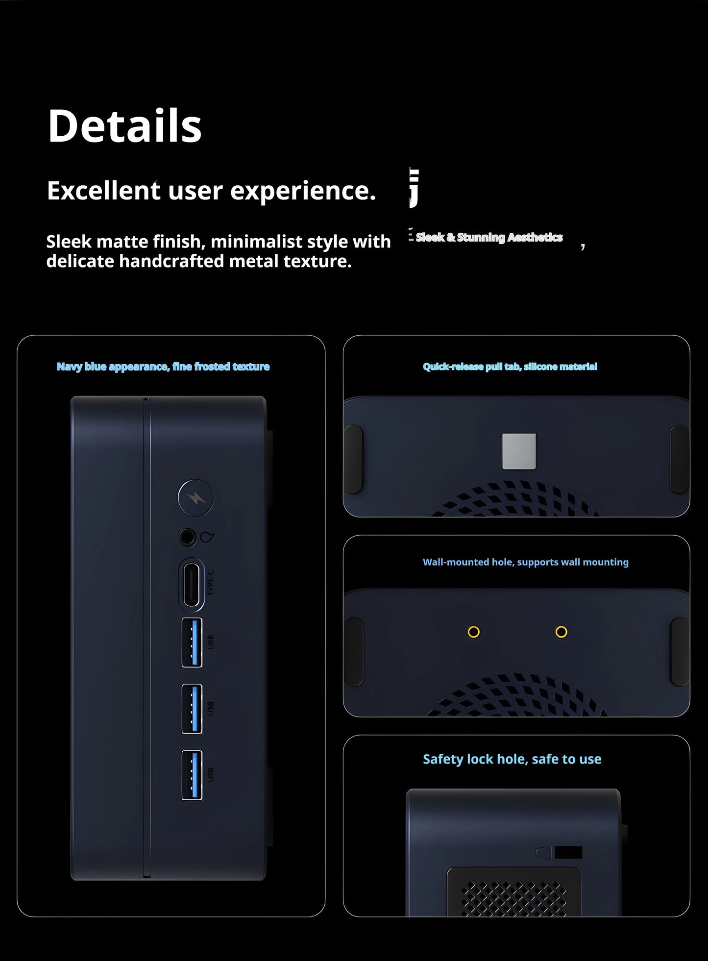 Mini Host Amd Ryzen R7-7735hs 8745hs Ddr5 70w  Wifi6 4k Pcie4.0 Ssd High-End Gaming Desktop Mini Host Diy Barebone System