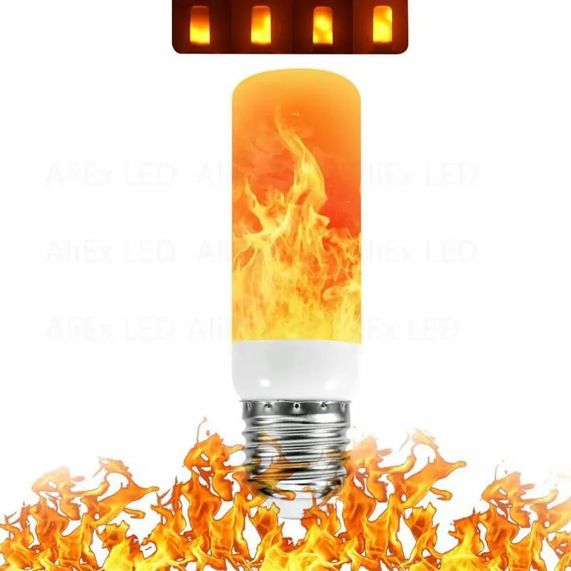 USB LED E27 Flamme Glühbirne Feuer E14 lampe Mais Birne Flackern LED Licht Dynamische Flamme Wirkung 3W 5W 7W 9W 110V-220v für Home Beleuchtung