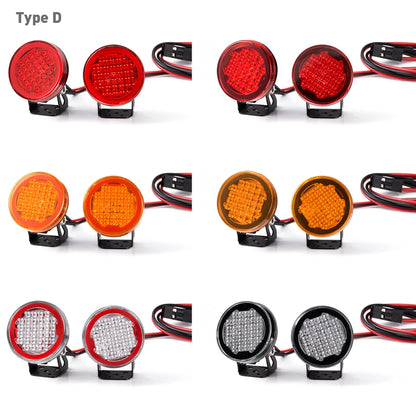 AXSPEED 1Set LED Lights Headlights Spotlight for TRX-4 TRX-6 Axial SCX10 90046 Wraith 1/10 RC Car Decoration Parts Accessories