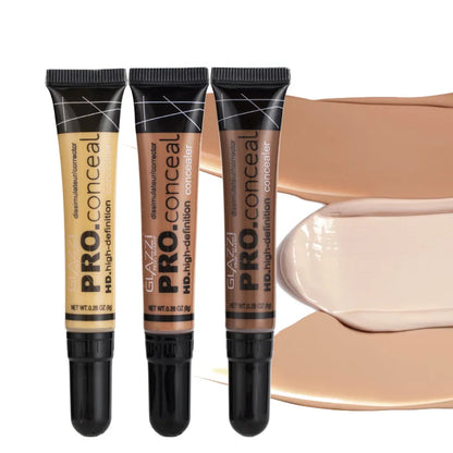 Concealer Cream Oil Control Liquid Foundation Women Face Makeup Korean Cosmetics Long Lasting Contour Gel.