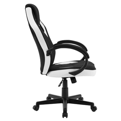 Ergonomisches Design, Gaming-Stuhl, Gamer-Sessel, Büro-Computerstuhl, Neigungsmechanismus, höhenverstellbar, 360° °   Drehbare hohe Rückenlehne