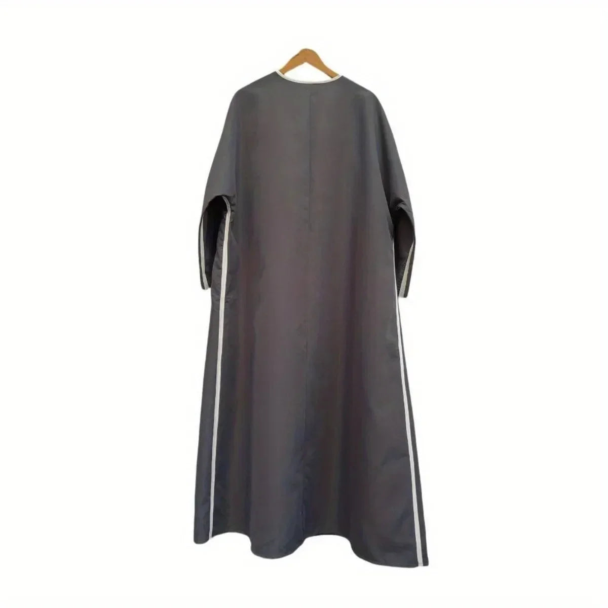 Loose Abaya Muslim Women Full Sleeve Solid Abayas Casual Kaftans Jilbabs Islamic Maxi Dresses Middle-East Ethnic Clothing.