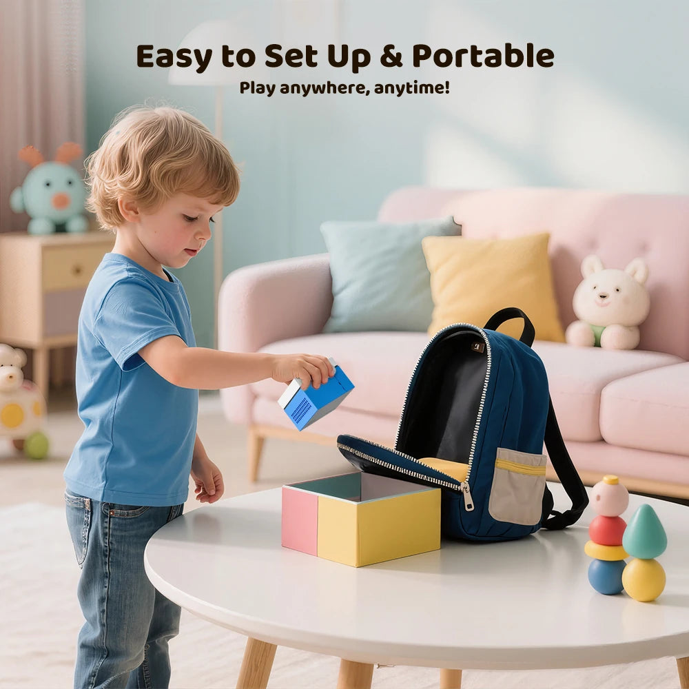 KINHANK MotionX Video Game Console for Kids & Families Ongoing Updates Kids Toy Active Play System Indoor Physical Activity.