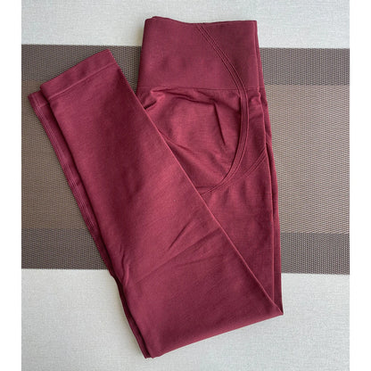 TKITK Seamless Tight Pants Gym Leggings Womens Workout Yoga Pants Soft High Waist Outfits Fitness Sports Wear