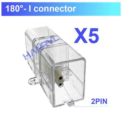 All Copper 2-Pin V/Y/L/T/I Connector for LED Lamp is Suitable for Bordered Hexagon Light Tube 110-240V