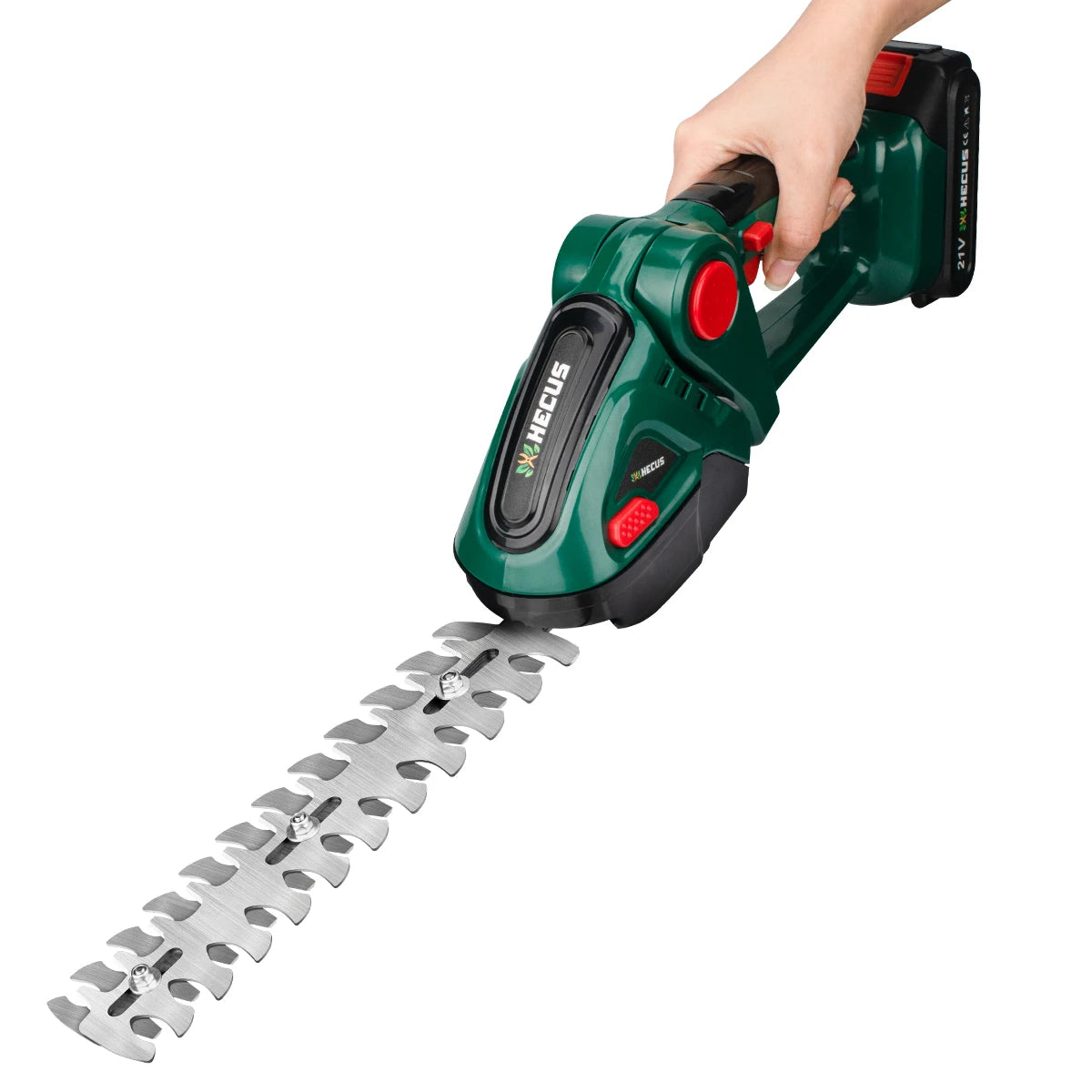 G Nadal 2 in 1 elektrischer Heckenschere 20000 U/min Handhaushalt Rasenmäher Gartenschere Elektrowerkzeug für Makita 18 V Akku Pin