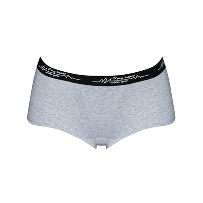 Ladies Solid color boxers Briefs Comfortable Female Underwear Sporty Style Casual Sexy Panties for Women S-XL.