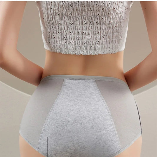 Panties for Menstruation Cotton Menstrual Panties High Waist Period Underwear Culotte Menstruelle Leak Proof Bragas Menstruales.