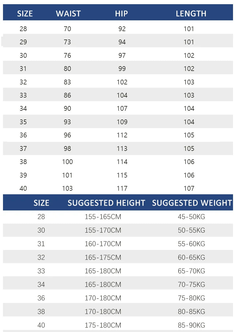 28-40 Men's Summer Fashion Business Casual Long Pants Suit Pants Male Elastic Straight Formal Trousers Plus Big Size 28-40.