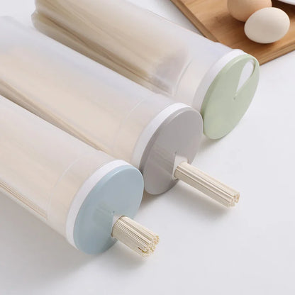 Noodle Wheat Pasta Organizer Airtight Sealed Containers Fruit and Vegetable Storage Box for Cereal Spaghetti Food Storage Box.
