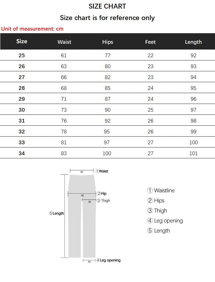 Y2k Women's Jeans Elastic Slim Fashion Pencil Pants Streetwear Jean Female Clothing Vintage Skinny Jeans Stretch Denim Trousers.