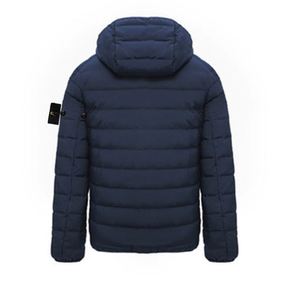 Compass Top Patch Italian Luxury Style  3 labels Men's 90% Duck Down Jacket Ultra Lightweight Hooded jackets Men Outerwear Coat.