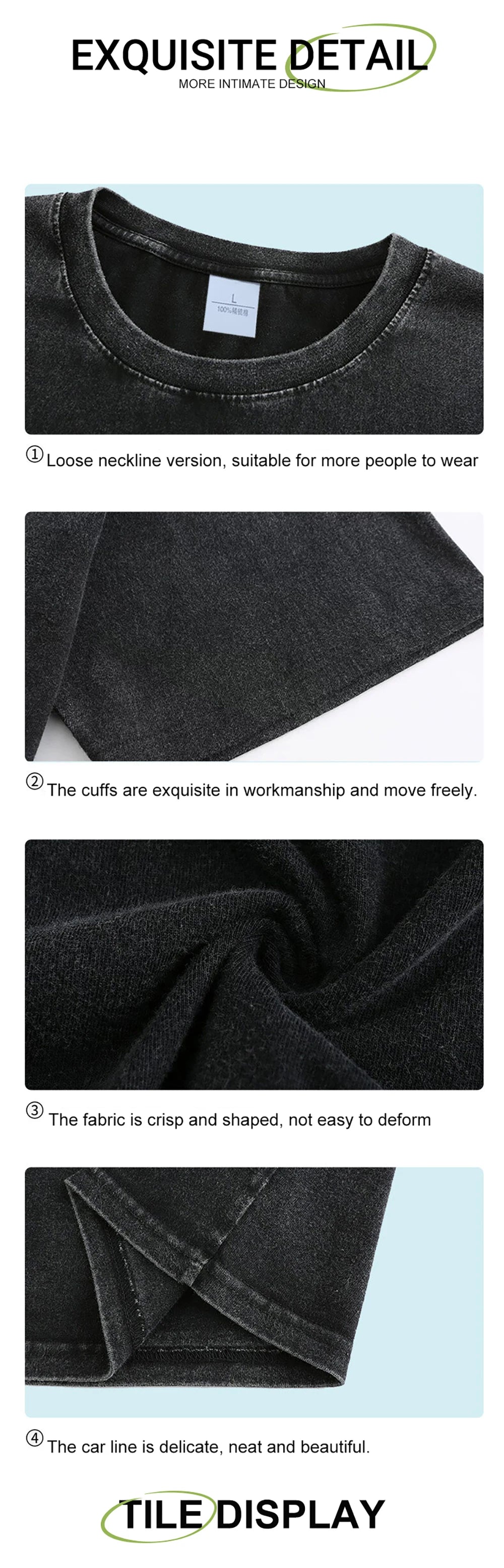 More Espresso Less Depresso Letter Cup Drink Print Washed Womens Tee Shirt Cotton T-Shirts New Breathable Clothes All-Match  Top.