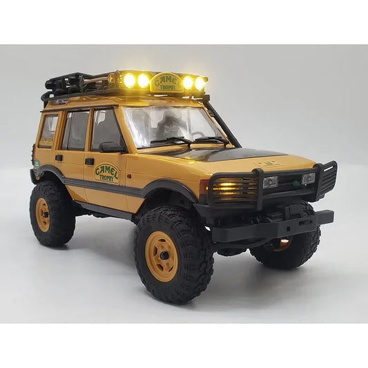 LED 5V Lighting Upgrade System Front and Rear Lamp for 1/24 RC Crawler Car FMS FCX24M Camel Cup Discovery Range Rover Parts.