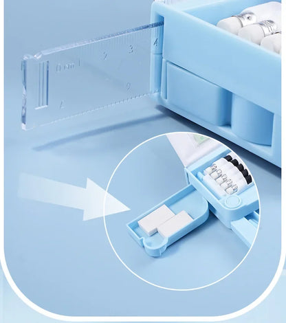 Astronaut multifunktion ale Büro Briefpapier Box Grundschule Schüler große Kapazität Feder mäppchen Cartoon Geschenk 6-teiliges Set