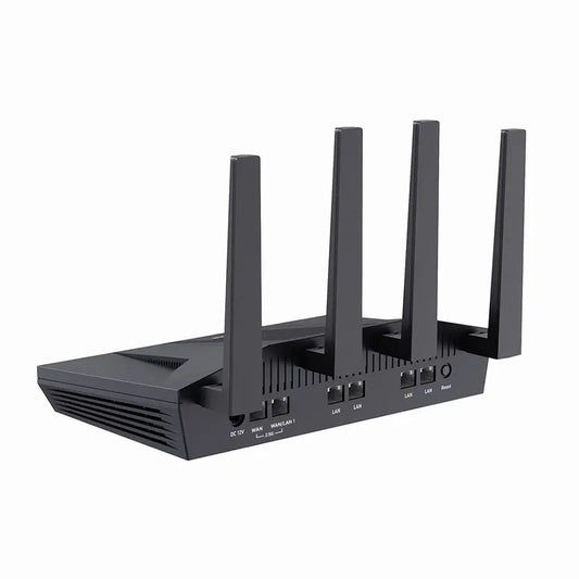 GL.iNet Flint 2 (GL-MT6000) home and office router, 8-Stream Wi-Fi 6 technology,OpenWrt,2.5G Ethernet ports,Parental control.