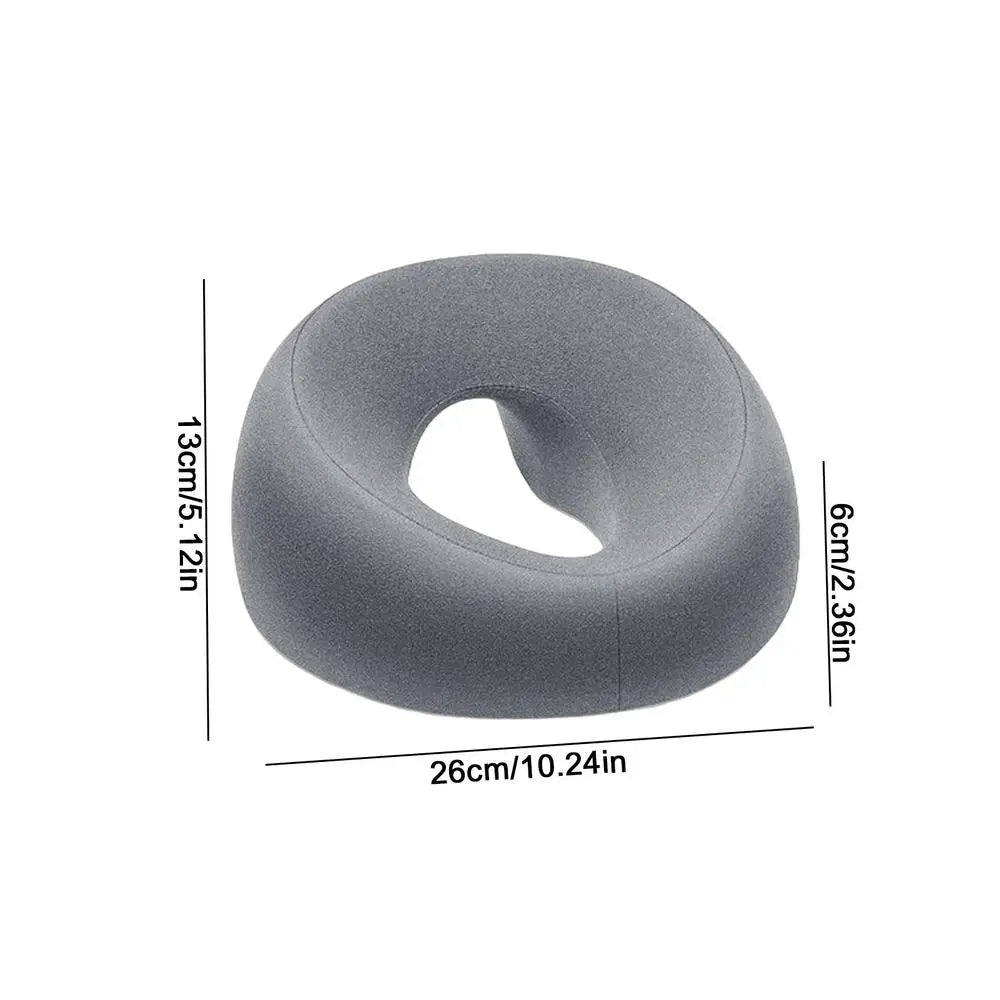 Headrest Face Cushion Ergonomics Lying Down Pillow Memory Foam Breathable Head Rest Support Pillow Body Massage Face Rest Pillow.