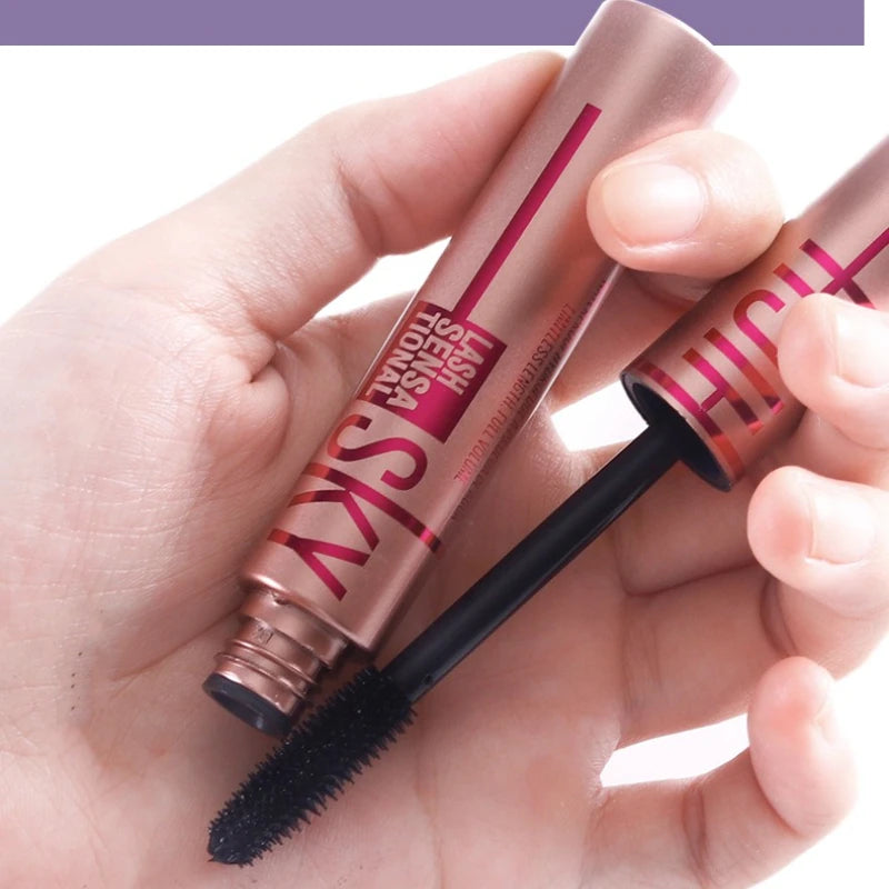 Eyelashes Lengthening Mascara Thickening Waterproof Sweat-Resistant Long Lasting Natural Curling Mascara Quick Dry Beauty Makeup.