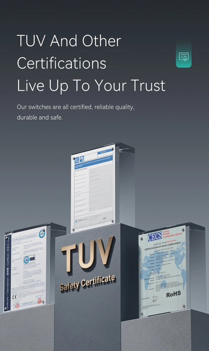 BSEED WIFI Touch Schalter Serie Wand Smart Licht Schalter Blaue LED Hintergrundbeleuchtung Glas Sensor Bildschirm Tuya APP Schalter EU Standard.