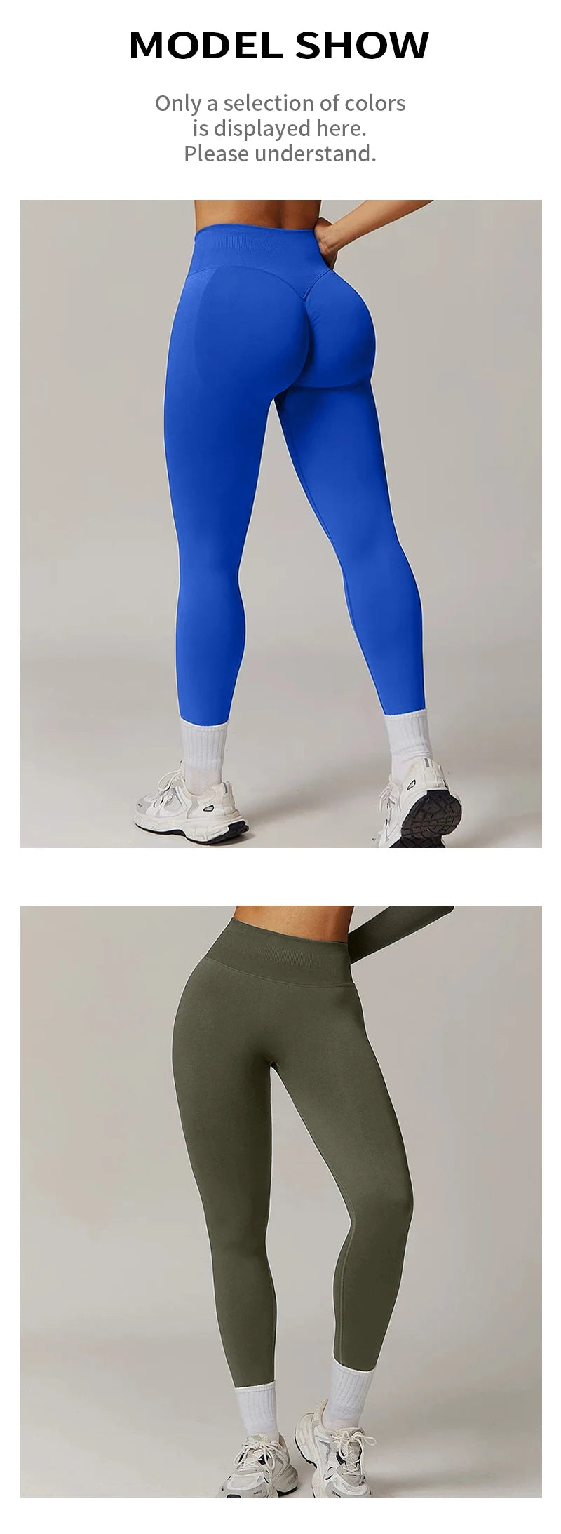 Women's High Waist Yoga Leggings Seamless High Stretchy Butt Lifting Breathable Sports Pants for Women Gym Leggings.