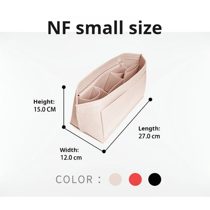 Purse Organizer Insert for Handbags, Felt Bag Organizer for Tote & Purse, Tote Bag Organizer Insert, for lv neverfull