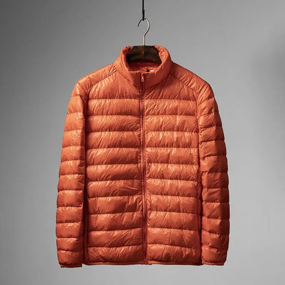 2026 Portable Lightweight ort down Jaet for Men Autumn Winter Cotton Padded Stand Collar Warm Casual ly Friendly Outerwear.