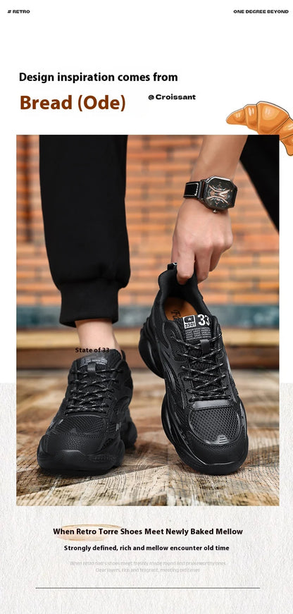 6CM Man Hidden Elevator Shoes Breathable Mesh Sneakers Anti-Slip Thick Sole Comfortable Casual Athletic Sports for Men Non-Slip.