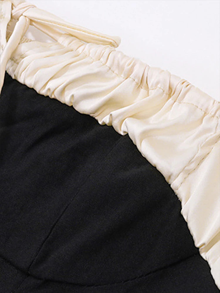 Sexy Mini kleid Frauen Sommer schwarz ärmellose rücken freie Bodycon Mode Knopf Schnürung Tank Kleid lässig Club elegantes Party kleid