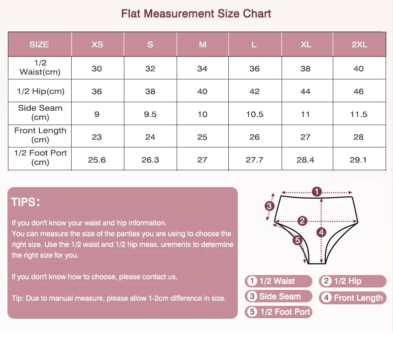 Seamless 4-Layer Menstrual Panties Mid-brief Breathable Reusable Leakproof Underwear for Women Fast Absorption.