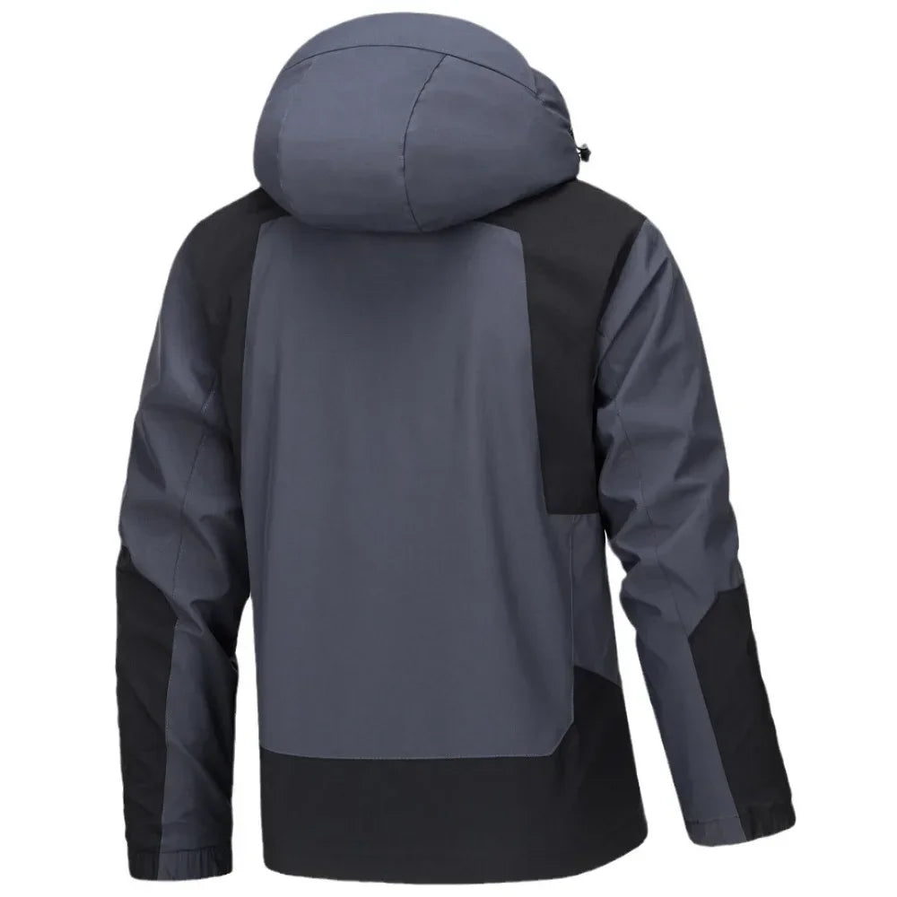 Punching Jacket Men's Jacket Spring and Autumn Outdoor Pilot Hooded Baseball Mountaineering Clothing Jacket Men Women.
