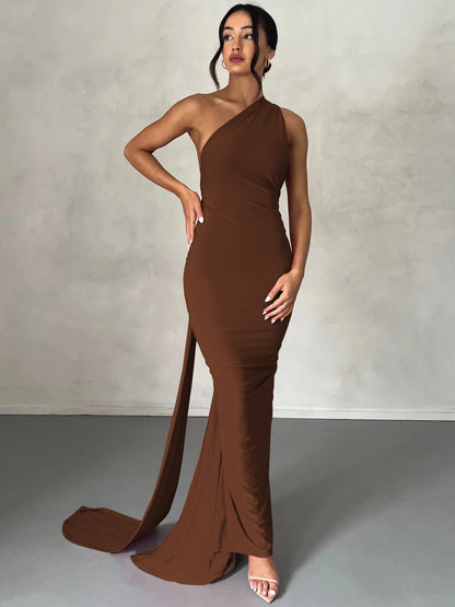 Dulzura Frauen Party Club Abend Streetwear Bodycon Bodycon Weißes Langes Kleid 2024 Sommer Kleidung Großhandel Artikel Für Business