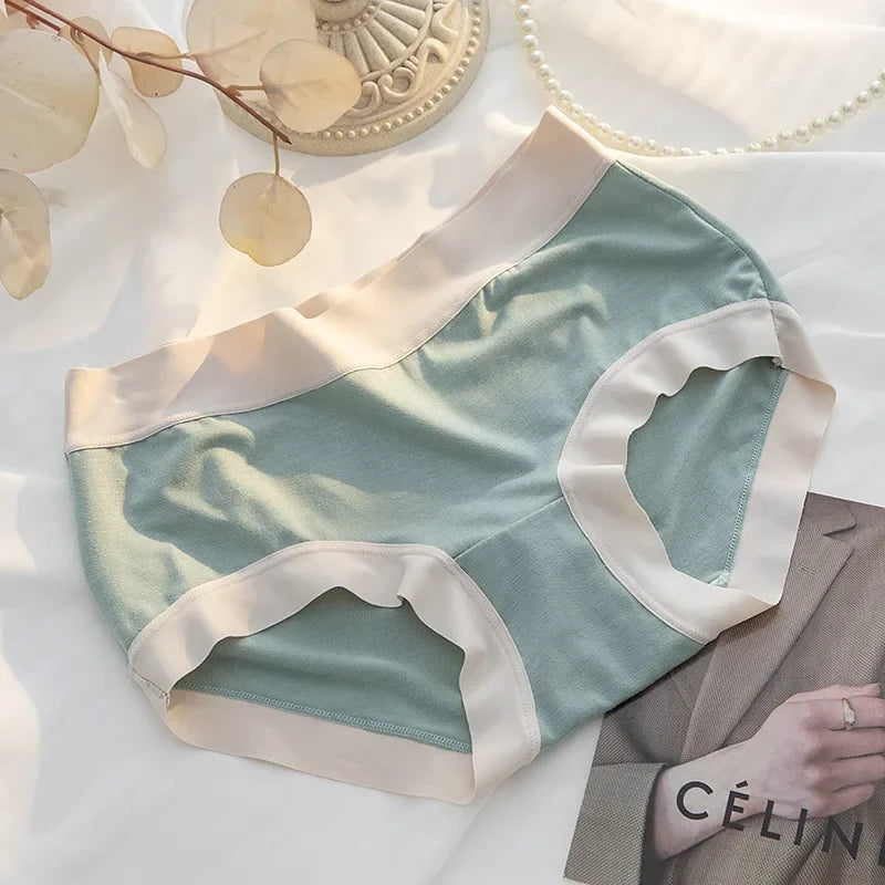 M-XL Women's Modal Panties Seamless Underwear Cotton Breathable Female Underpants Girls Briefs Plus Size Sexy Intimates Lingerie.