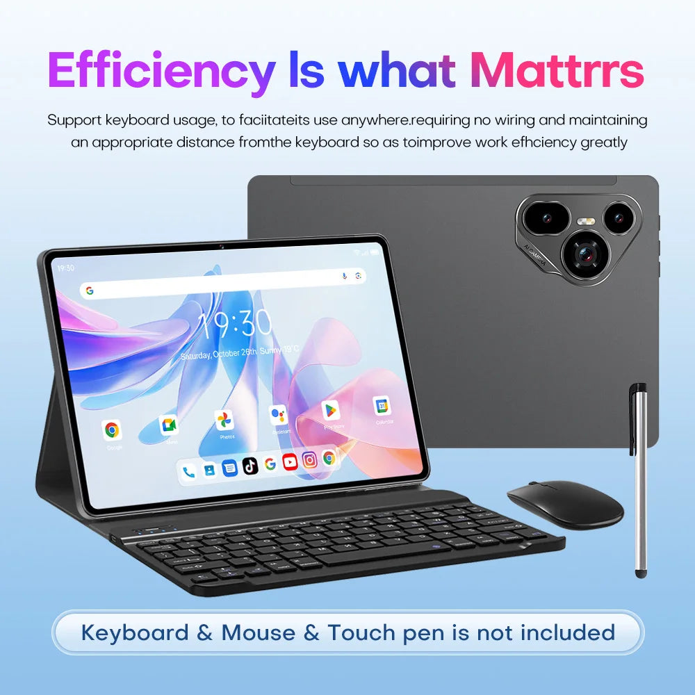 Original Tablet Pad 7 Ultra 11 Inch 16GB RAM 1TB ROM tablet Android 14 Core Pad Tablet PC Phone Dual Wifi tablette  8800mah.