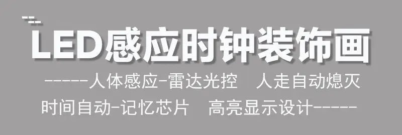 Wanduhr Digital anzeige stille Temperatur Uhr Quadrat Wohnzimmer Home Schlafzimmer Esszimmer Wandmalerei