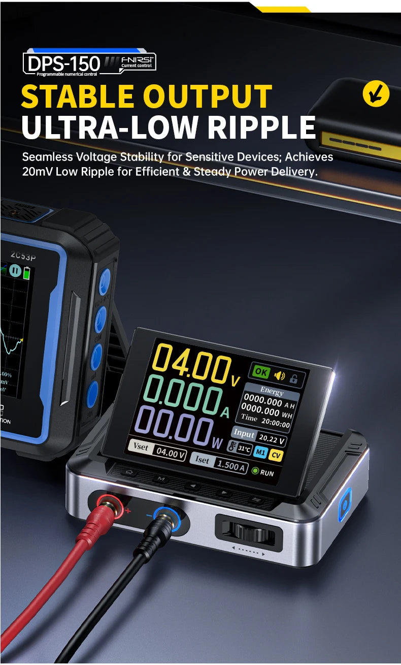 FNIRSI DPS-150 Laboratory DC Power Supply CNC Adjustable 30V 5A Digit Display Mini Portable Regulator Switching Power Supply