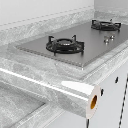 80CM Kitchen Oil-proof Sticker High Temperature Resistance Waterproof Self-adhesive Wall Stickers Wall Decor Kitchen Wallpaper