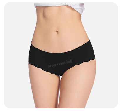 Seamless Period Underwear Menstrual Cycle Absorbent Underwear for Women Heavy Flow Leak Proof Menstrual Panties for Menstruation.