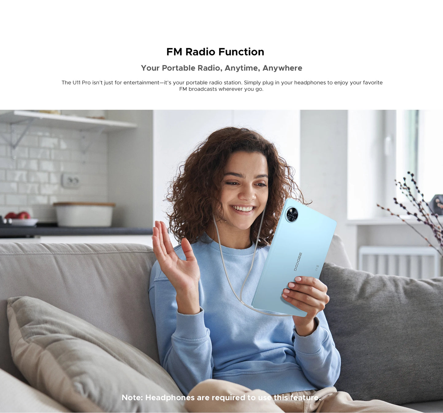 Global Version DOOGEE U11 Pro Android 15 Tablet 30GB(6+24) 256GB 11" HD 90Hz Display 8580mAh Battery Unisoc T7200 Widevine L1.