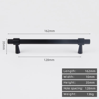 KEDLO Solid Brass Brushed Antique Brass Bronze 500mm Pull Drawer Knobs T Bar Kitchen Cabinet Handle