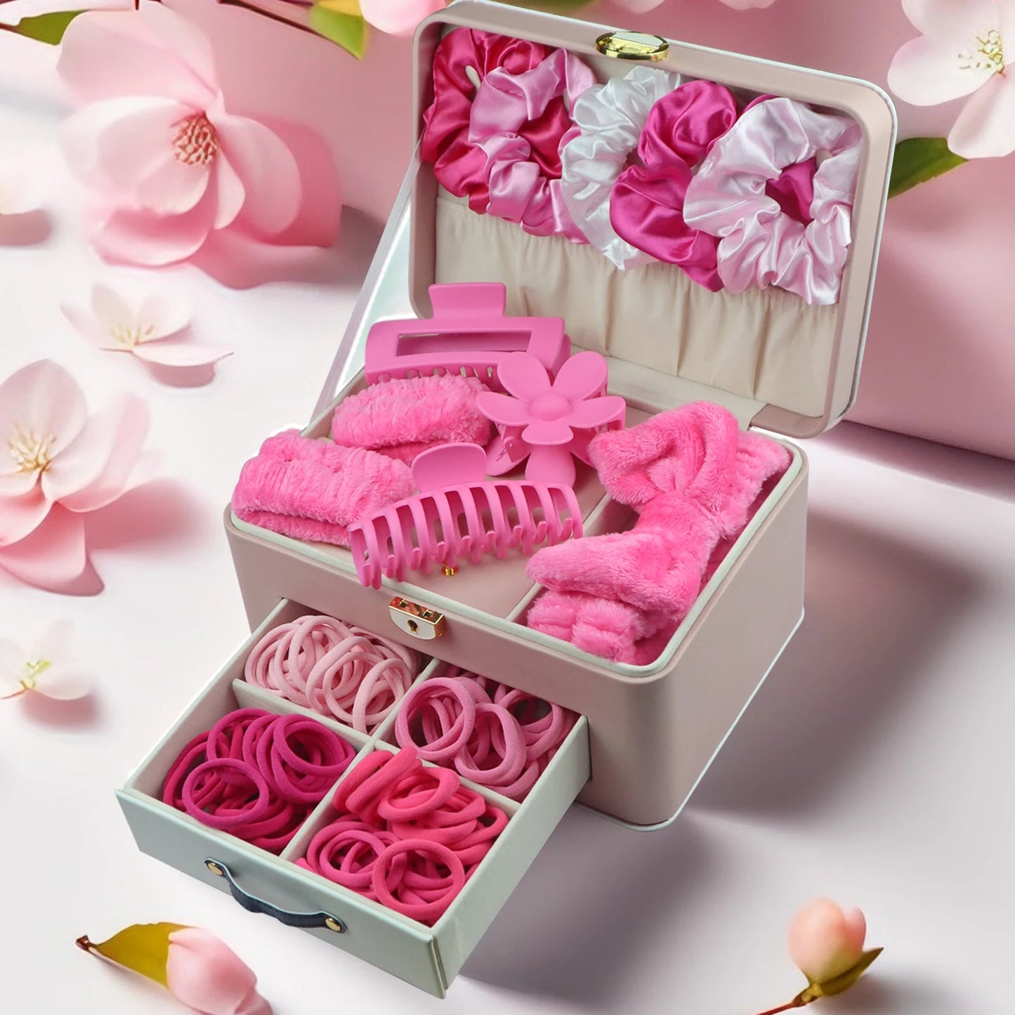 New Hair Accessories Set For Women,Headband For Washing Face,Hair Clip,Hair Bands,Hair Scrunchies,Hair Accessory Combination.