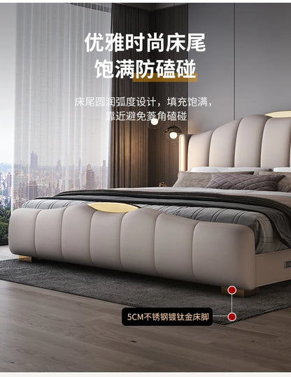 200 x 220 cm Rahmen-Kopfteil, Hochzeitsbett, Hauptschlafzimmer, Kingsize-Doppelbett, 3 Schubladen, Aufbewahrung, luxuriöse Schlafzimmermöbel in voller Größe