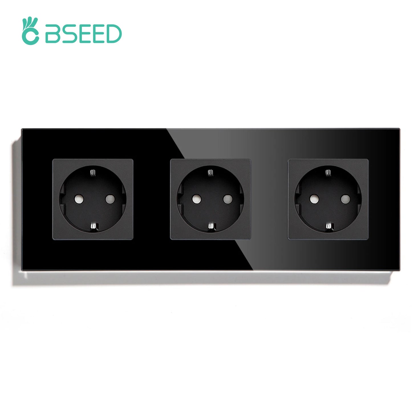 Bseed eu Standard Wand steckdosen Typ-C-Steckdosen Wand steckdose USB-Ladeans chluss Glasscheibe Kinderschutz 16a.